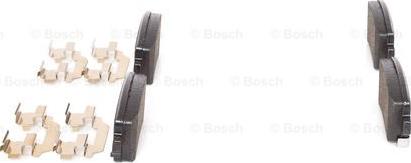 BOSCH 0 986 494 668 - Bremžu uzliku kompl., Disku bremzes www.autospares.lv