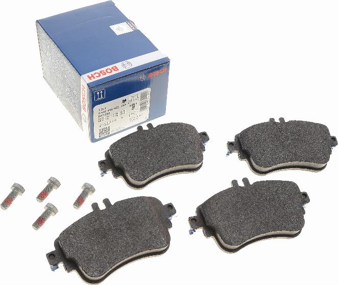 BOSCH 0 986 494 663 - Bremžu uzliku kompl., Disku bremzes www.autospares.lv