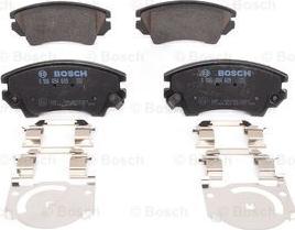 BOSCH 0 986 494 609 - Bremžu uzliku kompl., Disku bremzes www.autospares.lv