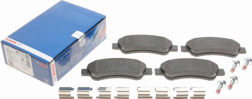 BOSCH 0 986 494 604 - Brake Pad Set, disc brake www.autospares.lv