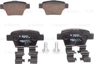 BOSCH 0 986 494 605 - Bremžu uzliku kompl., Disku bremzes www.autospares.lv