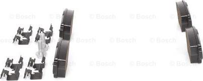 BOSCH 0 986 494 605 - Bremžu uzliku kompl., Disku bremzes www.autospares.lv