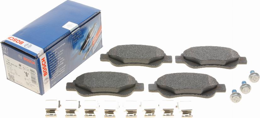 BOSCH 0 986 494 606 - Brake Pad Set, disc brake www.autospares.lv