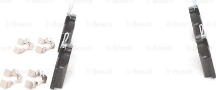 BOSCH 0 986 494 600 - Bremžu uzliku kompl., Disku bremzes autospares.lv