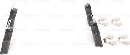 BOSCH 0 986 494 600 - Bremžu uzliku kompl., Disku bremzes autospares.lv