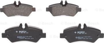 BOSCH 0 986 494 601 - Bremžu uzliku kompl., Disku bremzes www.autospares.lv