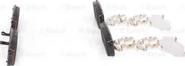 BOSCH 0 986 494 608 - Bremžu uzliku kompl., Disku bremzes www.autospares.lv