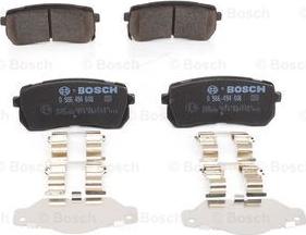 BOSCH 0 986 494 608 - Bremžu uzliku kompl., Disku bremzes www.autospares.lv