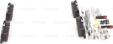 BOSCH 0 986 494 603 - Bremžu uzliku kompl., Disku bremzes www.autospares.lv