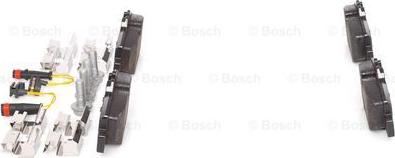 BOSCH 0 986 494 603 - Bremžu uzliku kompl., Disku bremzes www.autospares.lv