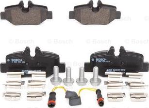 BOSCH 0 986 494 603 - Bremžu uzliku kompl., Disku bremzes www.autospares.lv