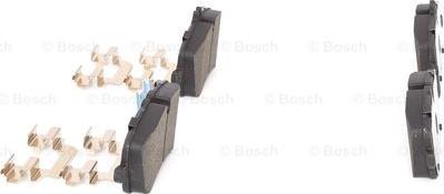 BOSCH 0 986 494 607 - Bremžu uzliku kompl., Disku bremzes www.autospares.lv