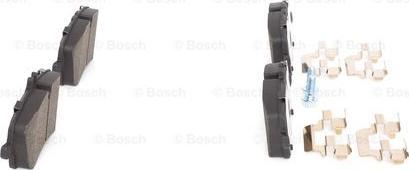 BOSCH 0 986 494 607 - Bremžu uzliku kompl., Disku bremzes www.autospares.lv