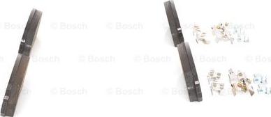 BOSCH 0 986 494 616 - Bremžu uzliku kompl., Disku bremzes www.autospares.lv