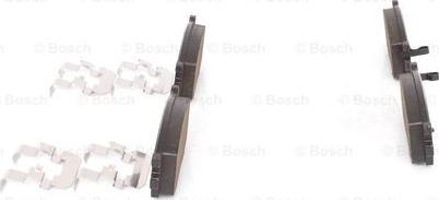 BOSCH 0 986 494 617 - Bremžu uzliku kompl., Disku bremzes www.autospares.lv