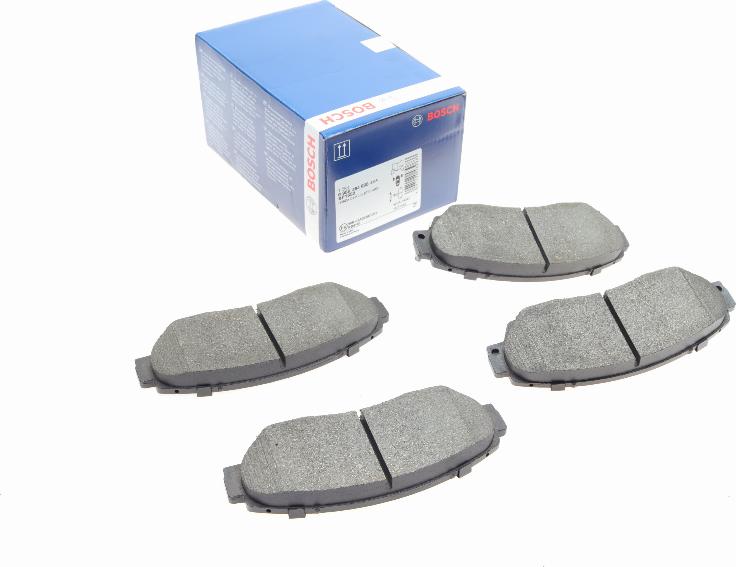 BOSCH 0 986 494 685 - Brake Pad Set, disc brake www.autospares.lv