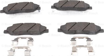 BOSCH 0 986 494 631 - Bremžu uzliku kompl., Disku bremzes www.autospares.lv