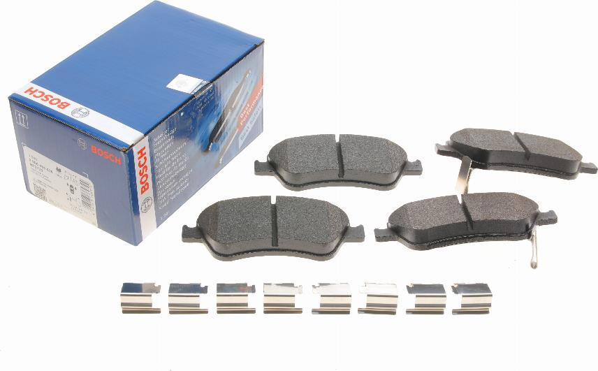 BOSCH 0 986 494 638 - Brake Pad Set, disc brake www.autospares.lv