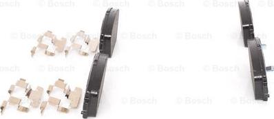 BOSCH 0 986 494 633 - Bremžu uzliku kompl., Disku bremzes autospares.lv