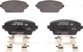 BOSCH 0 986 494 629 - Brake Pad Set, disc brake www.autospares.lv