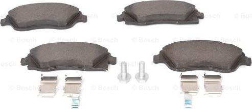 BOSCH 0 986 494 625 - Bremžu uzliku kompl., Disku bremzes www.autospares.lv