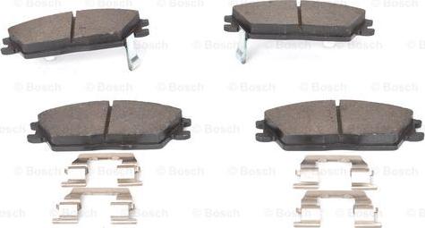 BOSCH 0 986 494 620 - Brake Pad Set, disc brake www.autospares.lv