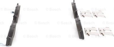 BOSCH 0 986 494 628 - Brake Pad Set, disc brake www.autospares.lv