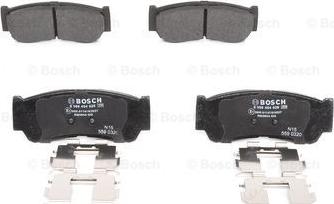 BOSCH 0 986 494 628 - Brake Pad Set, disc brake www.autospares.lv