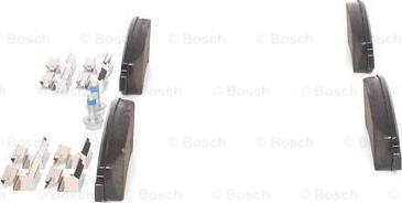 BOSCH 0 986 494 623 - Тормозные колодки, дисковые, комплект www.autospares.lv