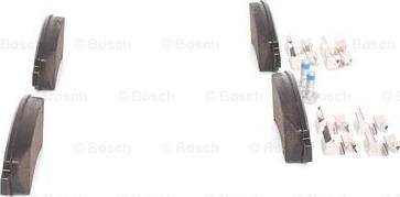 BOSCH 0 986 494 623 - Тормозные колодки, дисковые, комплект www.autospares.lv