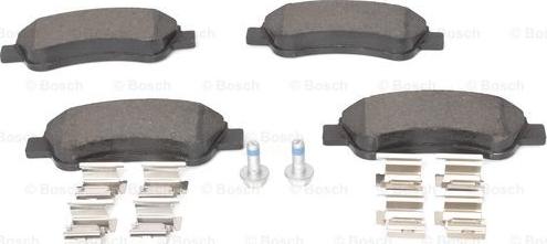 BOSCH 0 986 494 623 - Тормозные колодки, дисковые, комплект www.autospares.lv