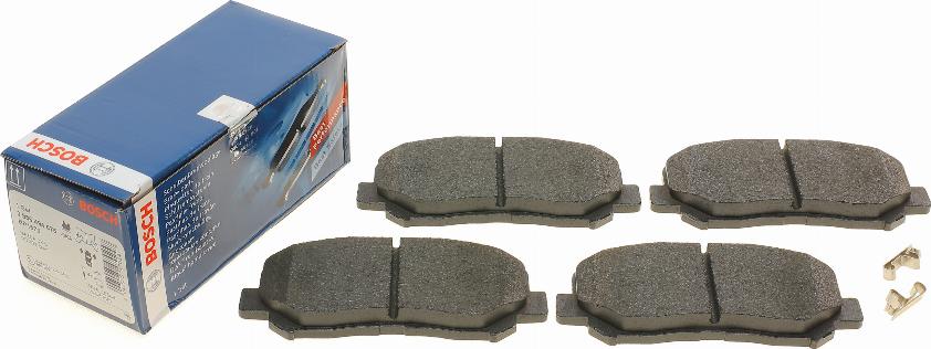 BOSCH 0 986 494 675 - Brake Pad Set, disc brake www.autospares.lv