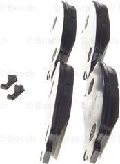 BOSCH 0 986 494 675 - Brake Pad Set, disc brake www.autospares.lv