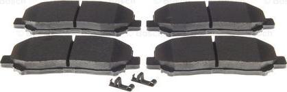 BOSCH 0 986 494 675 - Brake Pad Set, disc brake www.autospares.lv