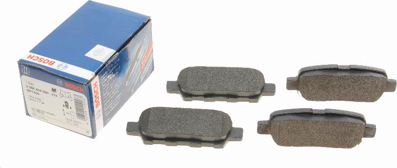 BOSCH 0 986 494 090 - Brake Pad Set, disc brake www.autospares.lv