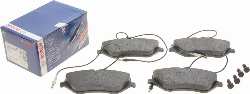 BOSCH 0 986 494 098 - Brake Pad Set, disc brake www.autospares.lv