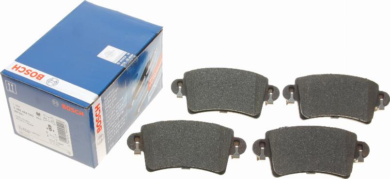 BOSCH 0 986 494 043 - Brake Pad Set, disc brake www.autospares.lv