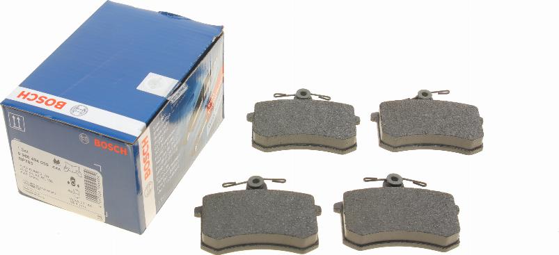 BOSCH 0 986 494 059 - Brake Pad Set, disc brake www.autospares.lv