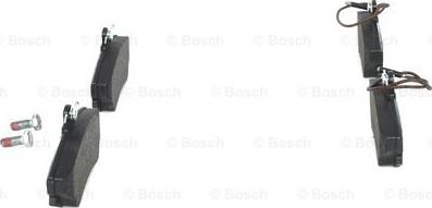 BOSCH 0 986 494 056 - Bremžu uzliku kompl., Disku bremzes www.autospares.lv