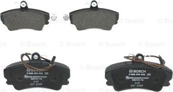 BOSCH 0 986 494 056 - Bremžu uzliku kompl., Disku bremzes www.autospares.lv