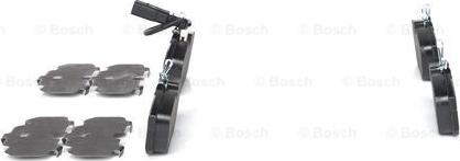 BOSCH 0 986 494 051 - Bremžu uzliku kompl., Disku bremzes www.autospares.lv