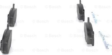 BOSCH 0 986 494 057 - Bremžu uzliku kompl., Disku bremzes www.autospares.lv