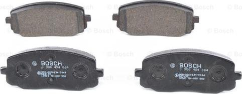 BOSCH 0 986 494 064 - Bremžu uzliku kompl., Disku bremzes www.autospares.lv