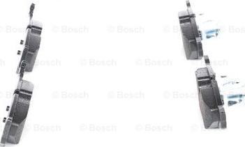 BOSCH 0 986 494 061 - Bremžu uzliku kompl., Disku bremzes autospares.lv