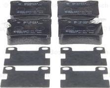 BOSCH 0 986 494 000 - Bremžu uzliku kompl., Disku bremzes www.autospares.lv