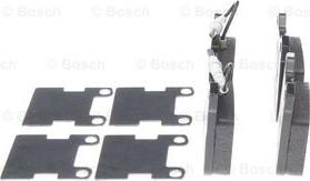 BOSCH 0 986 494 000 - Bremžu uzliku kompl., Disku bremzes www.autospares.lv