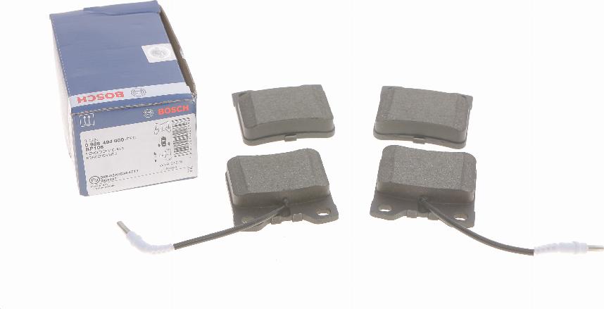 BOSCH 0 986 494 000 - Bremžu uzliku kompl., Disku bremzes www.autospares.lv