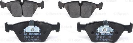 BOSCH 0 986 494 007 - Bremžu uzliku kompl., Disku bremzes www.autospares.lv