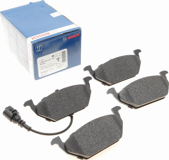 BOSCH 0 986 494 019 - Brake Pad Set, disc brake www.autospares.lv