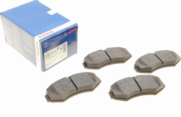 BOSCH 0 986 494 013 - Brake Pad Set, disc brake www.autospares.lv